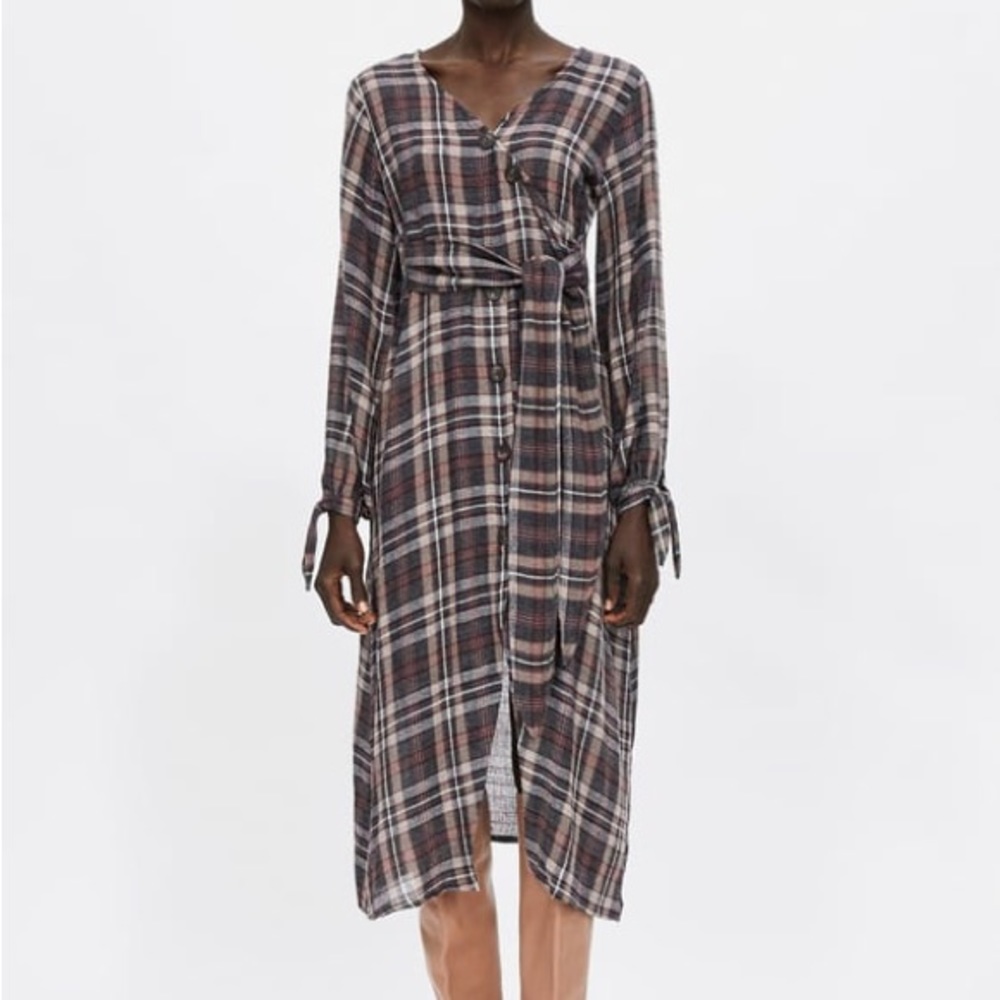 Zara Plaid Dress